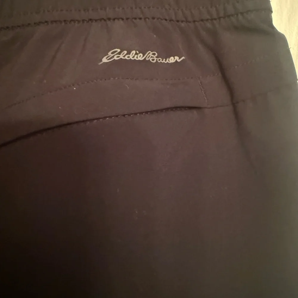 New XS Eddie Bauer Black Pants gym athletic $78 - Picture 3 of 6